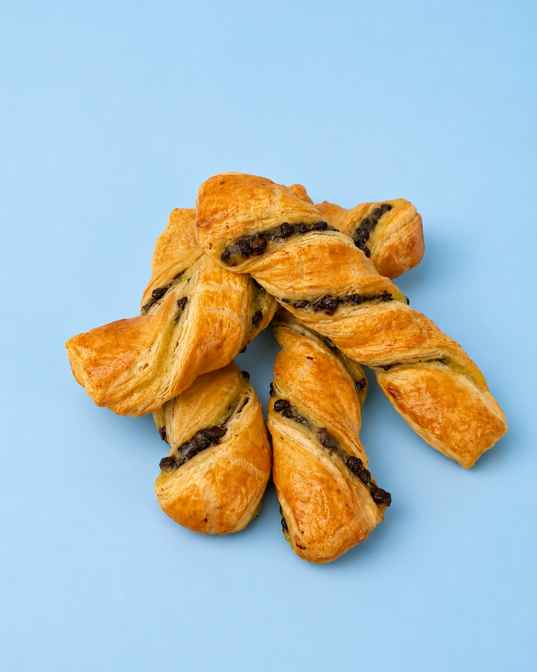 Pack de 4 Chocolate Twists — livraison de pain artisanal | Boulangerie Atome