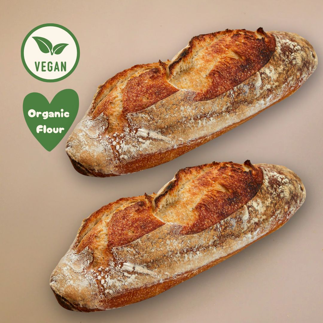Pack of 2 Sourdough Loaves (White Flour)