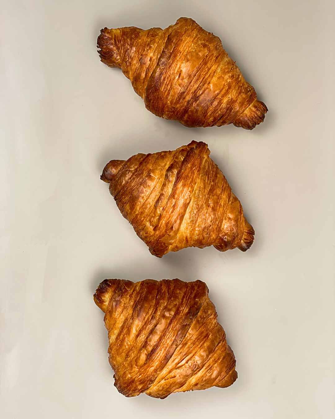 Pack of 3 vegan croissant