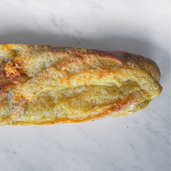 cheese sourdough baguette