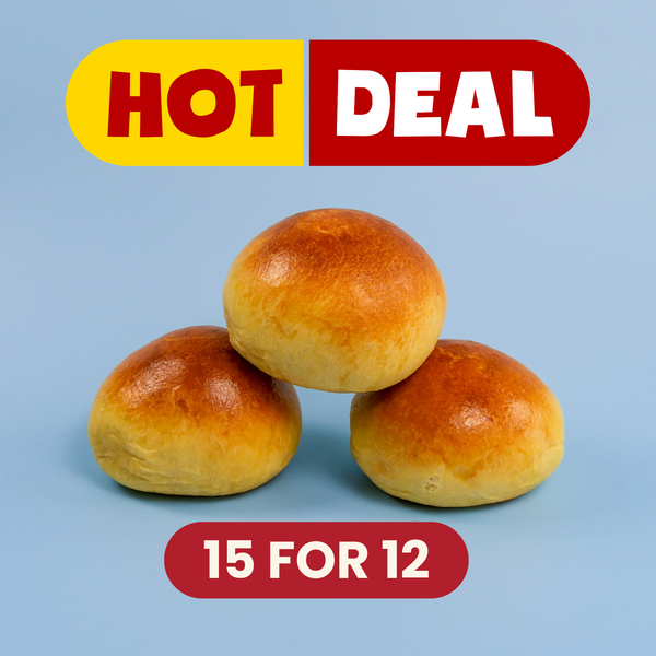MAXI Value Pack: 15 Brioche Buns