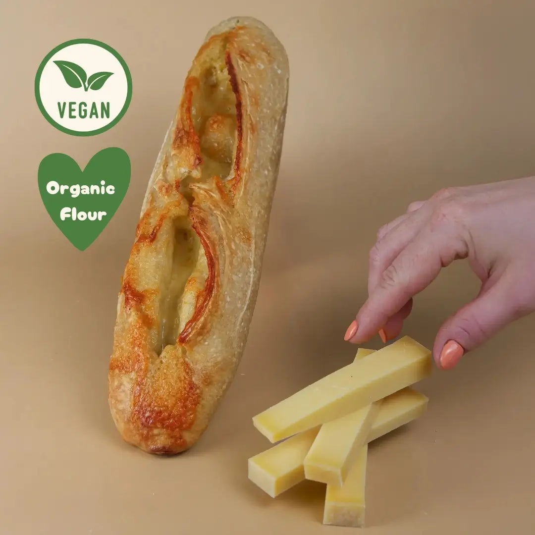 Sourdough cheese baguette (Gruyere Cheese)