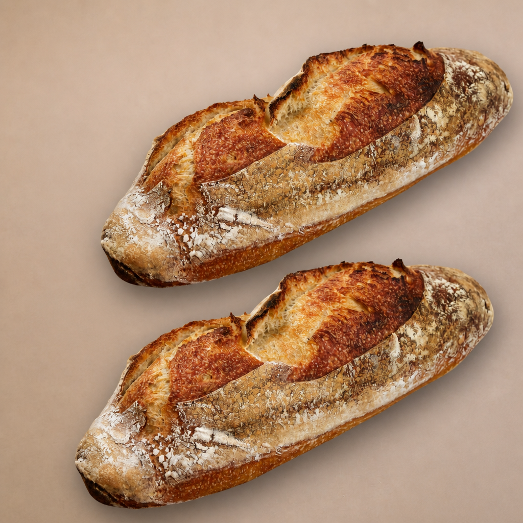 Pack of 2 Sourdough Loaves (White Flour)