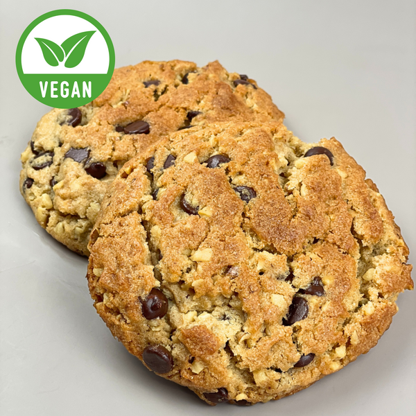 Pack of 2 giant vegan cookie (Walnut chocolate)