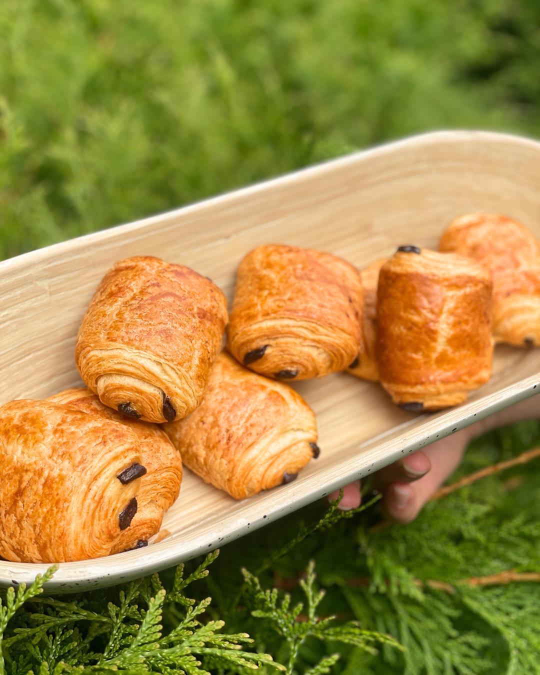 Pack of 8 chocolate croissant bites