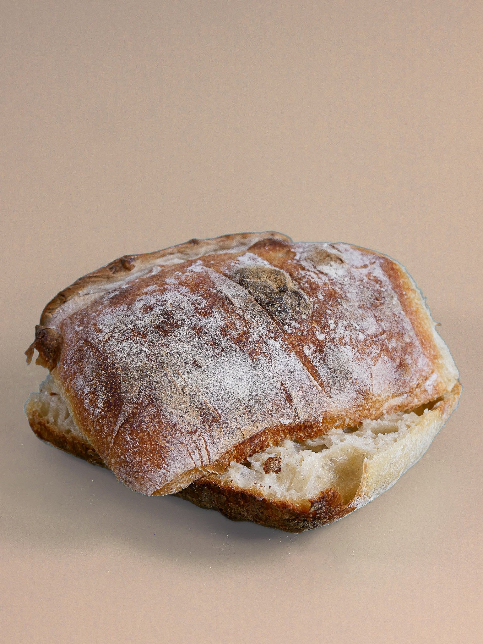 Ciabatta sourdough from up top