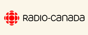 Radio-Canada logo with a stylized red sphere made of concentric arcs on the left, next to the black text ‘RADIO-CANADA