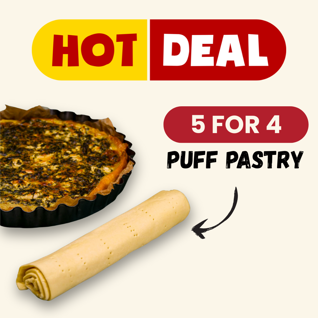 MAXI VALUE PACK: 5 puff pastries